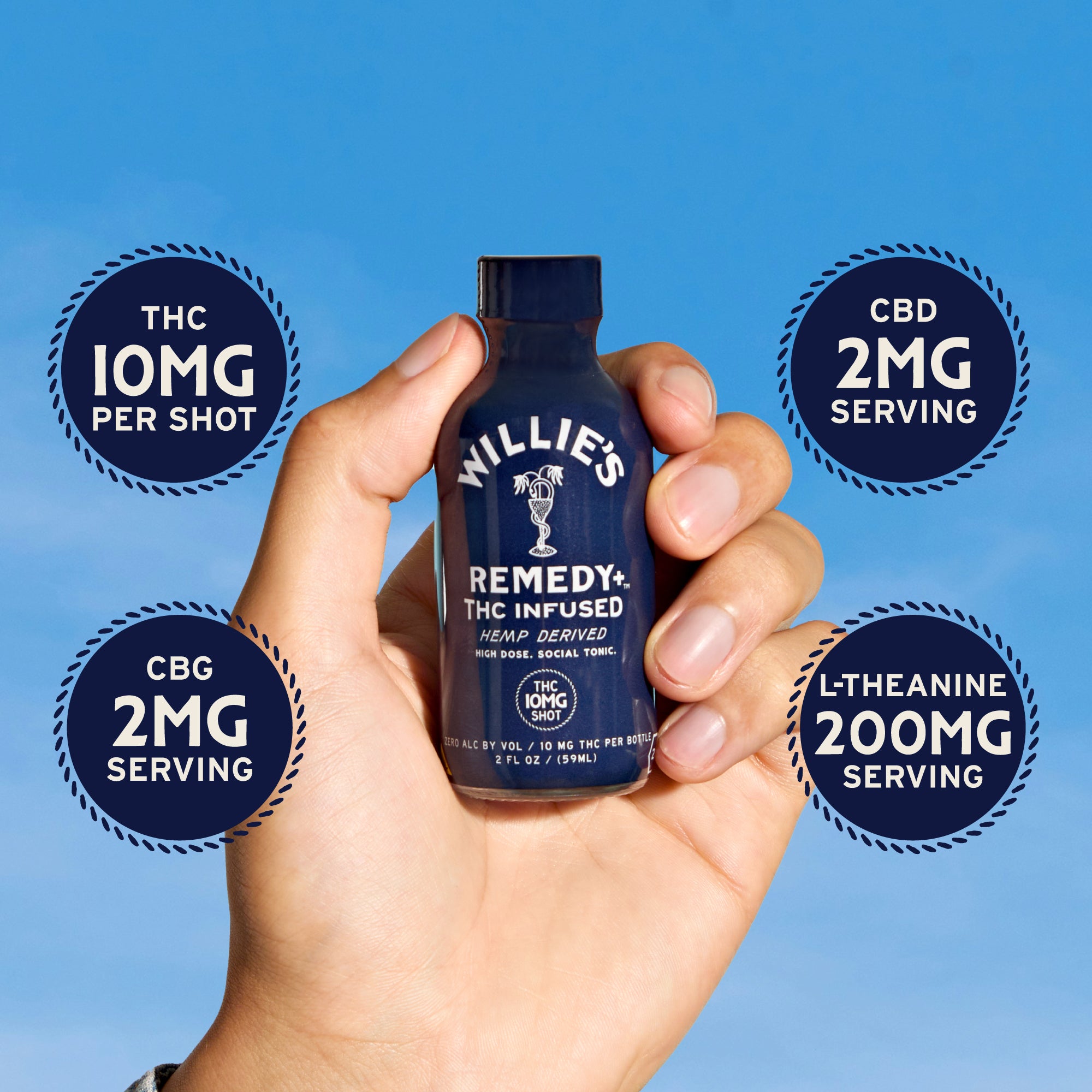 Willie's Remedy+ 10mg High Dose Shots