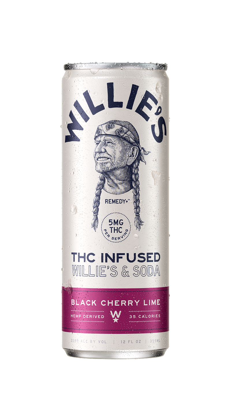 Willie's & Soda - Black Cherry Lime - 5mg