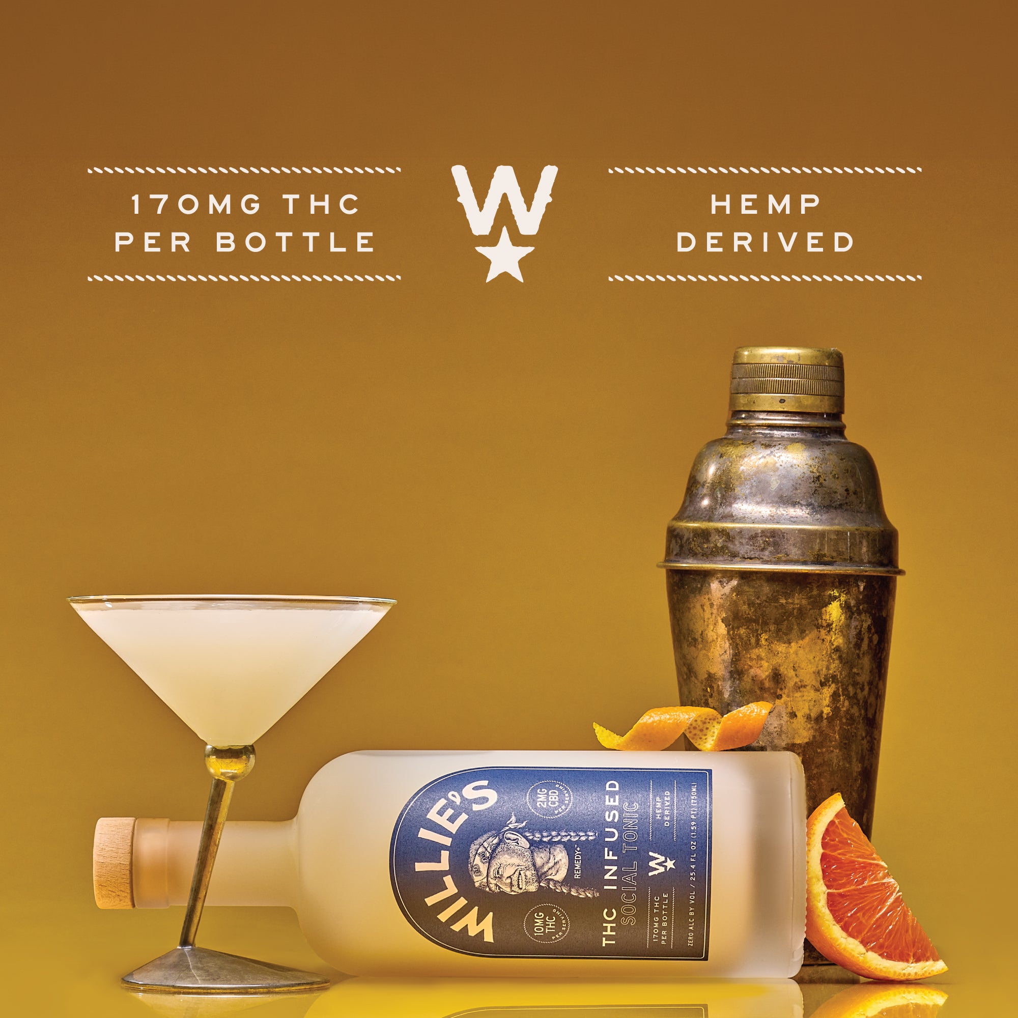 Willie's Remedy+ 10mg High Dose 750ml Bottle